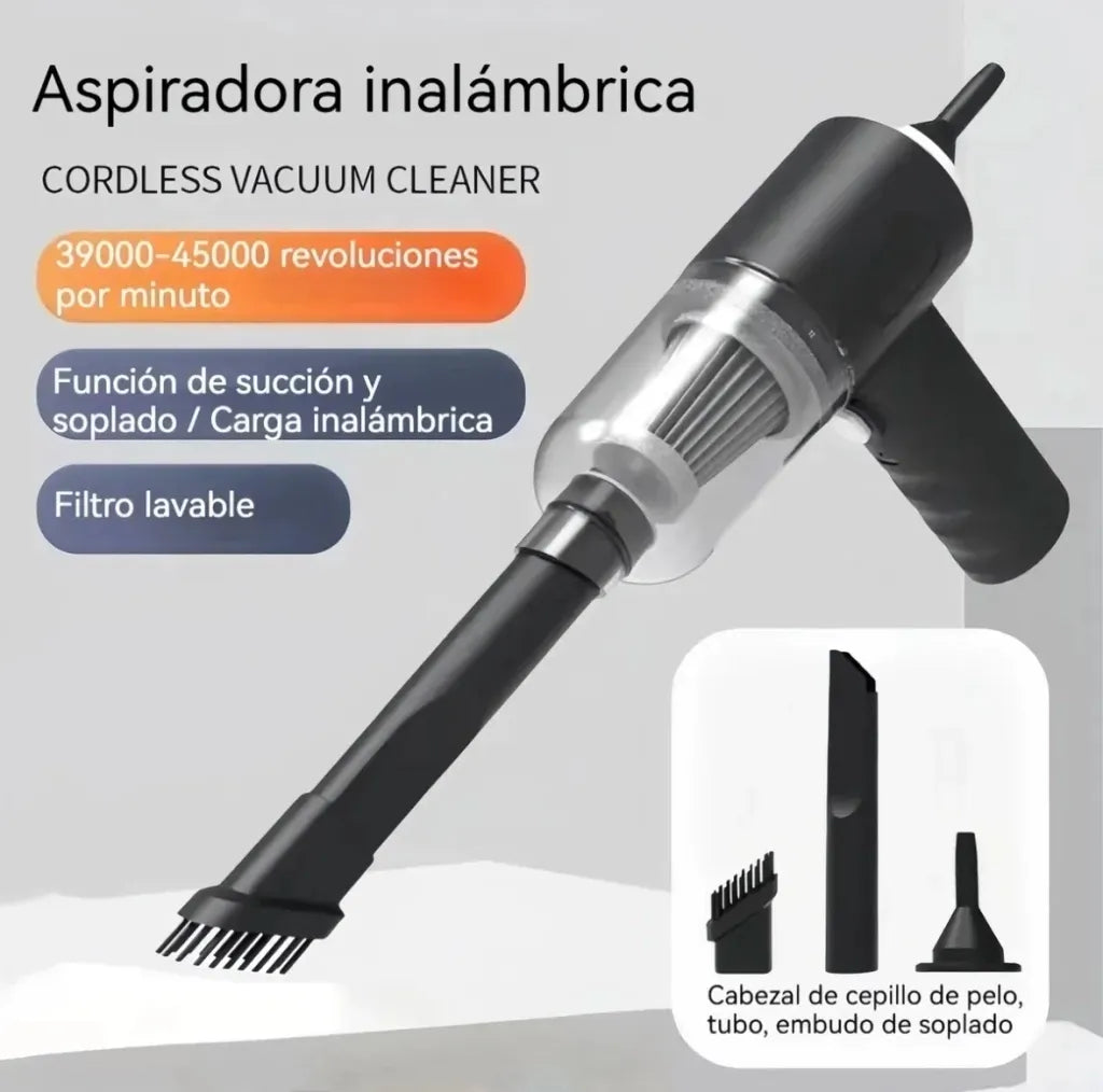 Aspiradora inalámbrica de mano